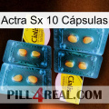 Actra Sx 10 Cápsulas cialis5